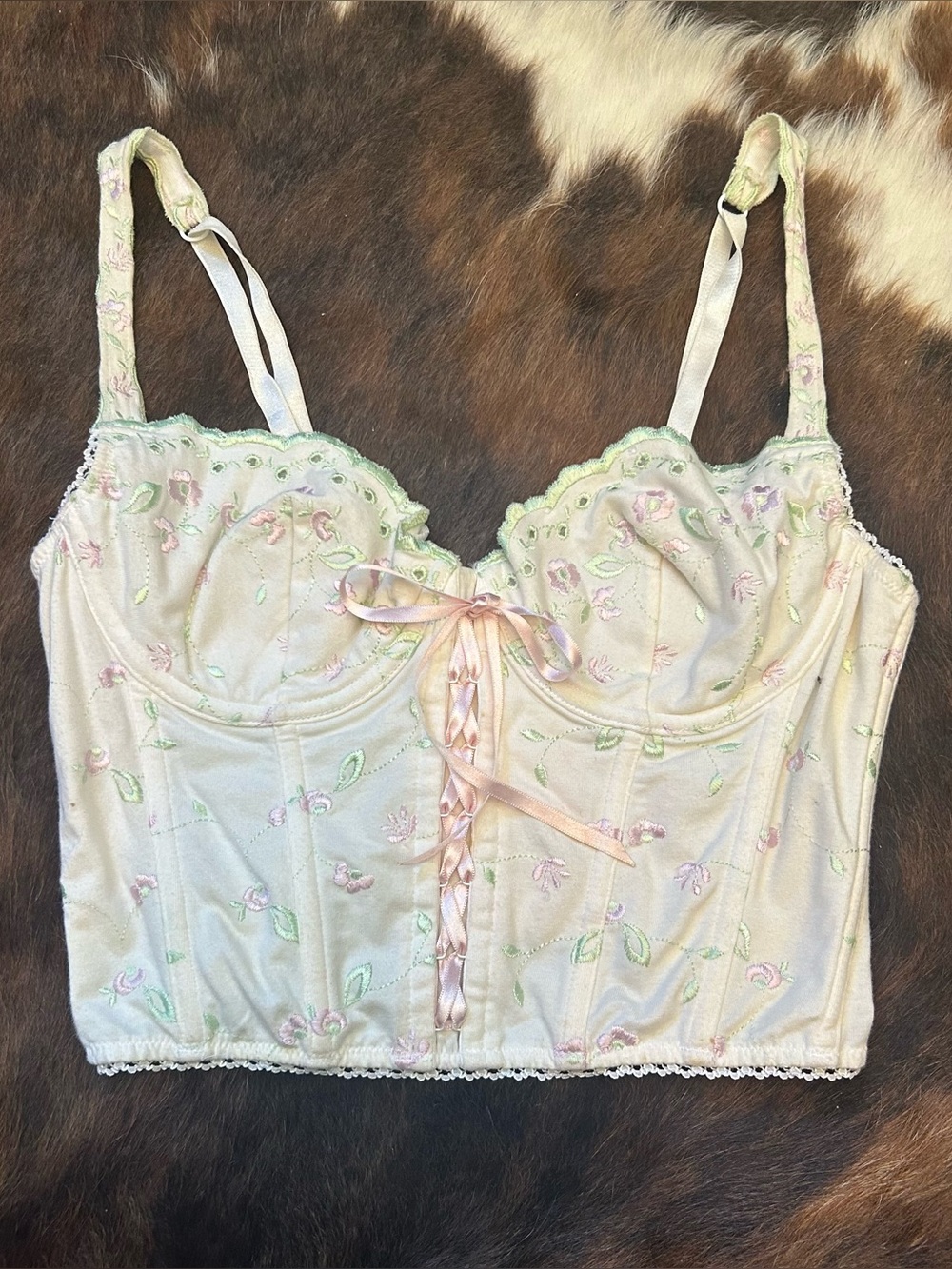 Vintage Victoria’s Secret corset top Adorable